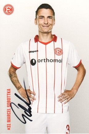 Autogramm Fussball | Fortuna Düsseldorf | 2017 | Marcel SOBOTTKA