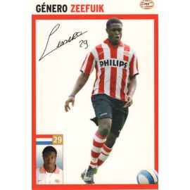 Autogramm Fussball | PSV Eindhoven | 2007 Druck | Genero ZEEFUIK