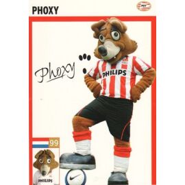 Autogramm Fussball | PSV Eindhoven | 2007 Druck | PHOXY (Maskottchen)