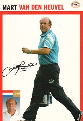 Autogramm Fussball | PSV Eindhoven | 2007 Druck | Mart VAN DEN HEUVEL