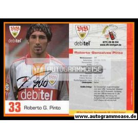 Autogramm Fussball | VfB Stuttgart | 2000 | Roberto PINTO