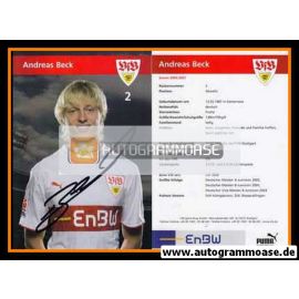 Autogramm Fussball | VfB Stuttgart | 2006 | Andreas BECK