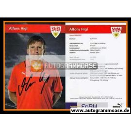 Autogramm Fussball | VfB Stuttgart | 2006 | Alfons HIGL
