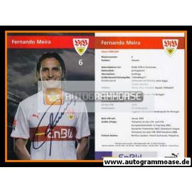 Autogramm Fussball | VfB Stuttgart | 2006 | Fernando MEIRA