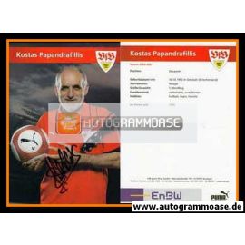 Autogramm Fussball | VfB Stuttgart | 2006 | Kostas PAPANDRAFILLIS