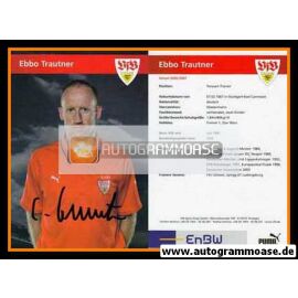Autogramm Fussball | VfB Stuttgart | 2006 | Eberhard TRAUTNER