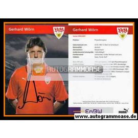 Autogramm Fussball | VfB Stuttgart | 2006 | Gerhard WÖRN