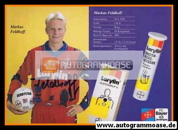 Autogramm Fussball | KFC Uerdingen 05 | 1994 | Markus FELDHOFF