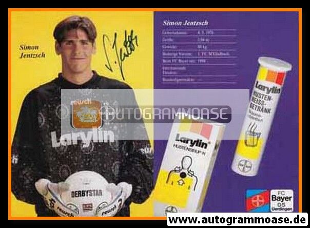 Autogramm Fussball | KFC Uerdingen 05 | 1994 | Simon JENTZSCH
