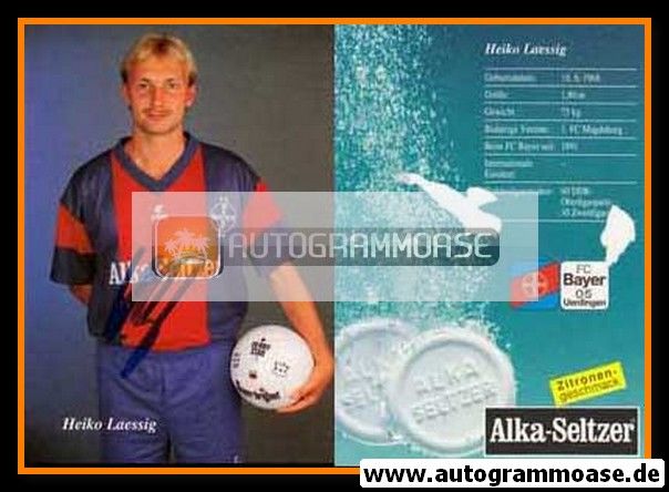 Autogramm Fussball | KFC Uerdingen 05 | 1992 | Heiko LÄSSIG
