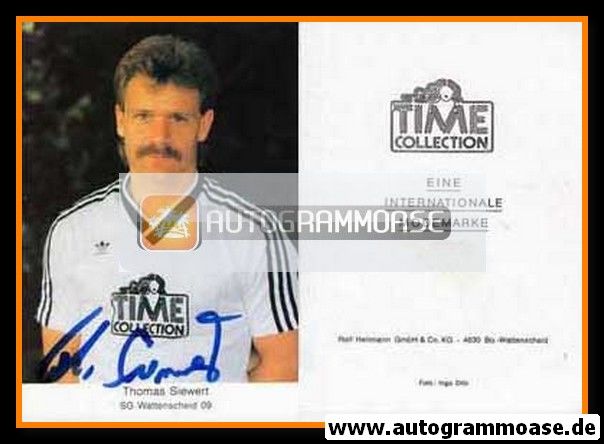 Autogramm Fussball | SG Wattenscheid 09 | 1993 | Thomas SIEWERT