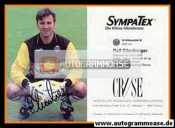 Autogramm Fussball | SG Wattenscheid 09 | 1992-2 | Ralf EILENBERGER