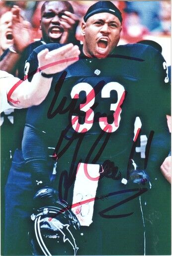 Autogramm American Football | Pittsburgh Steelers | 1990er Foto | Erric PEGRAM