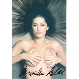 Autogramm Model / Schauspieler | Mariella AHRENS | 2001 (Portrait Color) NACKT