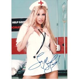 Autogramm Erotik | Gina LYNN | 2000er Foto (Portrait Color XM) SEXY