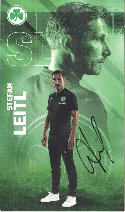 Autogramm Fussball | SpVgg Greuther Fürth | 2021 | Stefan LEITL 