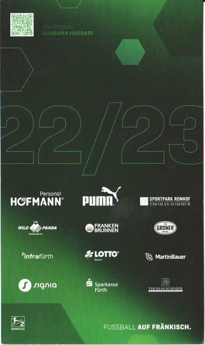 Autogramm Fussball | SpVgg Greuther Fürth | 2022 | Max CHRISTIANSEN 