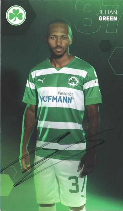 Autogramm Fussball | SpVgg Greuther Fürth | 2022 | Julian GREEN