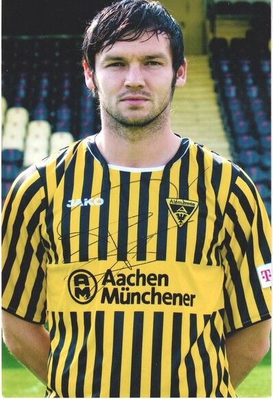 Autogramm Fussball | Alemannia Aachen | 2008 Foto | Benjamin AUER
