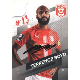 Autogramm Fussball | Hallescher FC | 2020 | Terrence BOYD