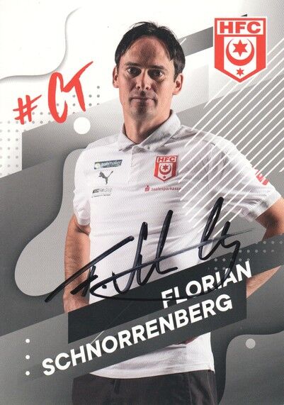 Autogramm Fussball | Hallescher FC | 2020 | Florian SCHNORRENBERG