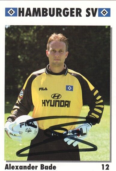 Autogramm Fussball | Hamburger SV | 1999 | Alexander BADE