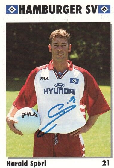 Autogramm Fussball | Hamburger SV | 1999 | Harald SPÖRL