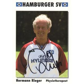 Autogramm Fussball | Hamburger SV | 1999 | Hermann RIEGER