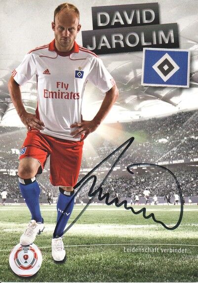 Autogramm Fussball | Hamburger SV | 2010 | David JAROLIM
