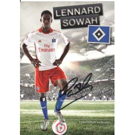 Autogramm Fussball | Hamburger SV | 2010 | Lennard SOWAH