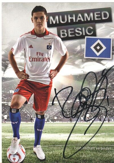 Autogramm Fussball | Hamburger SV | 2010 | Muhamed BESIC