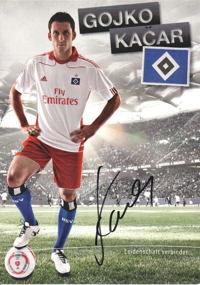 Autogramm Fussball | Hamburger SV | 2010 | Gojko KACAR
