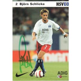 Autogramm Fussball | Hamburger SV | 2004 | Björn SCHLICKE
