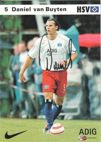Autogramm Fussball | Hamburger SV | 2004 | Daniel VAN BUYTEN