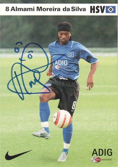 Autogramm Fussball | Hamburger SV | 2004 | Almami Moreira DA SILVA