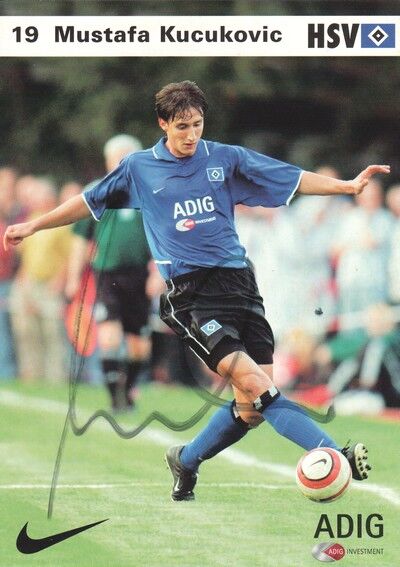 Autogramm Fussball | Hamburger SV | 2004 | Mustafa KUCOKOVIC