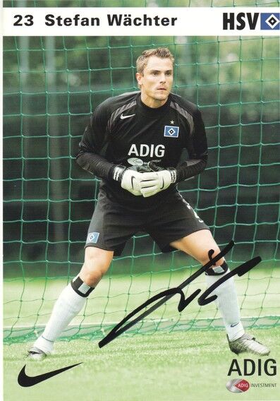 Autogramm Fussball | Hamburger SV | 2004 | Stefan WÄCHTER