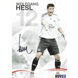 Autogramm Fussball | Hamburger SV | 2009 | Wolfgang HESL
