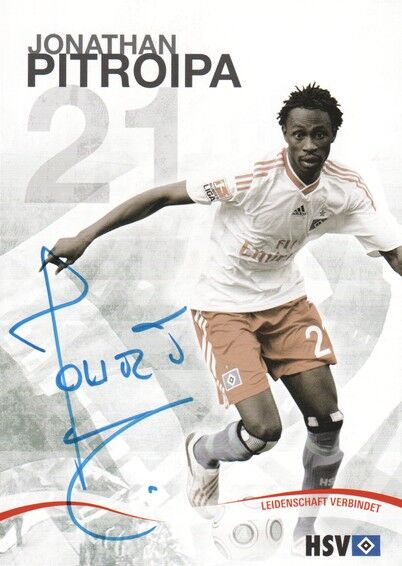 Autogramm Fussball | Hamburger SV | 2009 | Jonathan PITROIPA