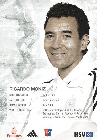 Autogramm Fussball | Hamburger SV | 2009 | Ricardo MONIZ