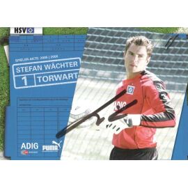 Autogramm Fussball | Hamburger SV | 2005 | Stefan WÄCHTER 