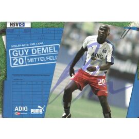 Autogramm Fussball | Hamburger SV | 2005 | Guy DEMEL