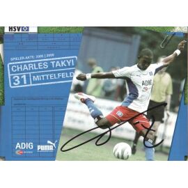 Autogramm Fussball | Hamburger SV | 2005 | Charles TAKYI
