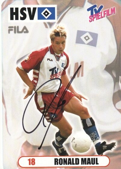Autogramm Fussball | Hamburger SV | 2000 | Ronald MAUL