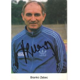 Autogramm Fussball | Eintracht Frankfurt | 1982 | Branko ZEBEC