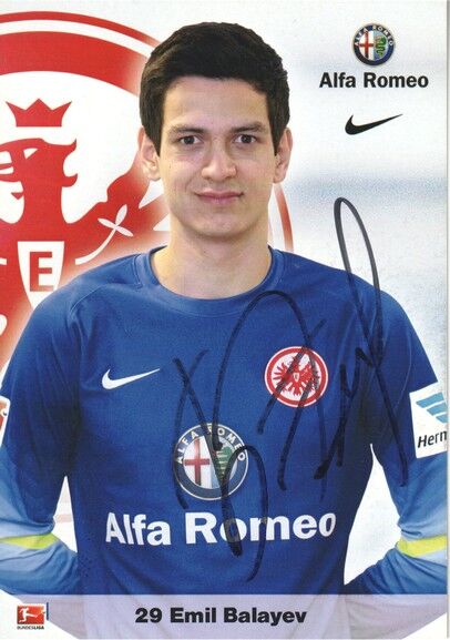 Autogramm Fussball | Eintracht Frankfurt | 2014 | Emil BALAYEV