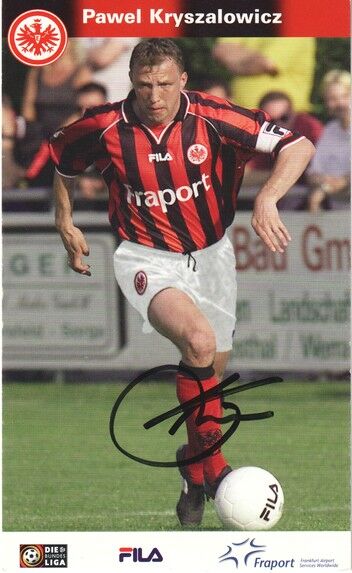 Autogramm Fussball | Eintracht Frankfurt | 2001 | Pawel KRYSZALOWICZ