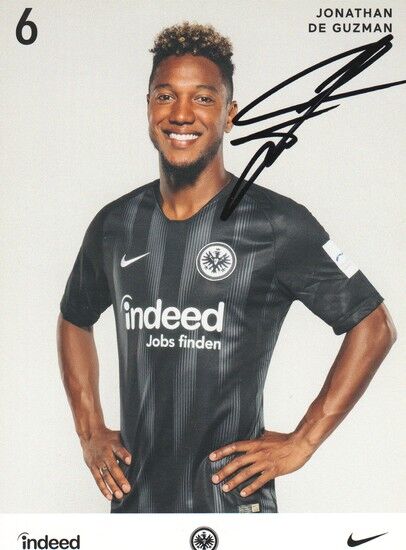 Autogramm Fussball | Eintracht Frankfurt | 2018 | Jonathan DE GUZMAN