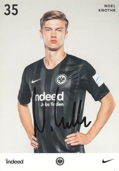 Autogramm Fussball | Eintracht Frankfurt | 2018 | Noel KNOTHE