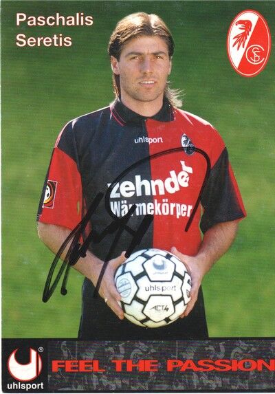 Autogramm Fussball | SC Freiburg | 1996 | Paschalis SERETIS